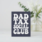 Vater Tax Social Club Postkarte (Stehend Vorderseite)