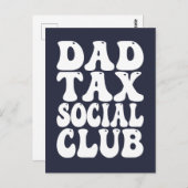 Vater Tax Social Club Postkarte (Vorne/Hinten)