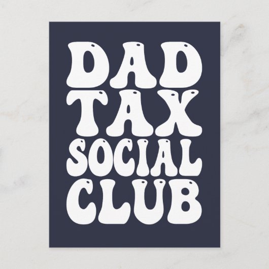 Vater Tax Social Club Postkarte (Vorderseite)