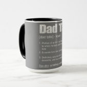 Vater Tax Tasse - Geburtstagsgeschenk Tasse (Vorderseite Links)