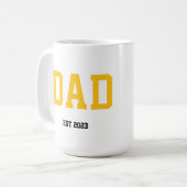 Vater-Test personalisieren Kaffeetasse (Vorderseite Links)