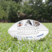 VATER The Man Myth Legend Blue Gradient Foto Football