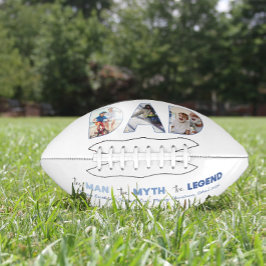 VATER The Man Myth Legend Blue Gradient Foto Football