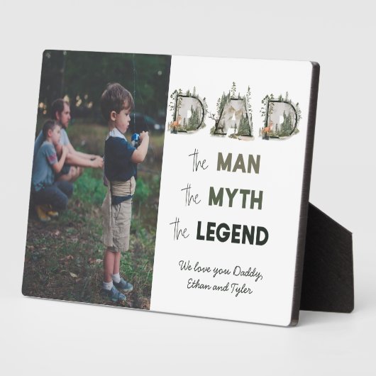 VATER The Man Myth Legend Outdoor Foto Fotoplatte (Seite)