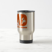 Vater The Man The Myth The Legend Design Geschenk Reisebecher (Mittel)