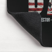 Vater The Protector Hero Legend American Flag Vate Mousepad (Ecke)