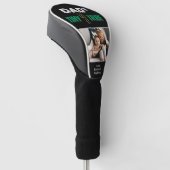 Vater Tiny Golf Stamm Custom Vatertag Foto Headcover (angewinkelt)