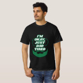 Vater Tired Funny Zitat T - Shirt (Vorne ganz)