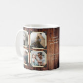 Vater-Tochter personalisiertes Instagram Kaffeetasse (Vorderseite Links)