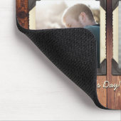 Vater-Tochter personalisiertes Instagram Mousepad (Ecke)