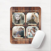 Vater-Tochter personalisiertes Instagram Mousepad (Mit Mouse)