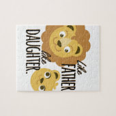 Vater-Tochter Puzzle (Horizontal)