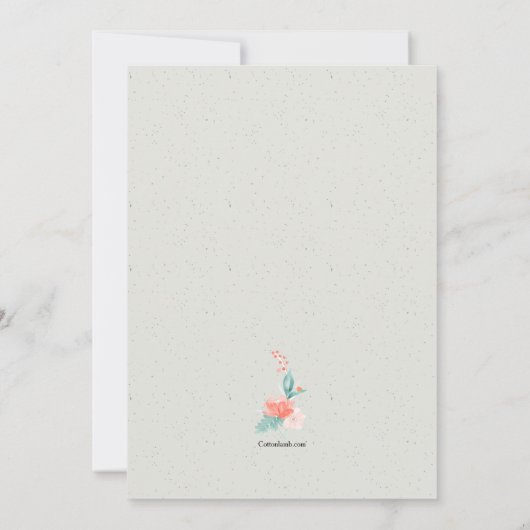 Vater-Tochter-Tanz Einladung (Rückseite)