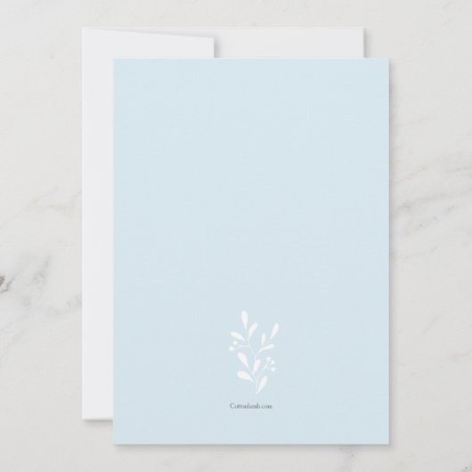 Vater-Tochter-Tanz Einladung (Rückseite)