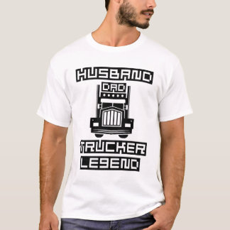 Vater Trucker Legend , LKW-Sprichwort-Liebhaber, T-Shirt