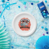 Vater Trucker Legend The Ultimate All-in-One Pappteller (Party)