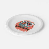 Vater Trucker Legend The Ultimate All-in-One Pappteller (Schrägansicht)
