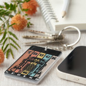 Vater Trucker Legend Truck Schlüsselanhänger (Vorderseite rechts)