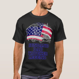 Vater Trucker Legend Vatertag 2023 1 T-Shirt