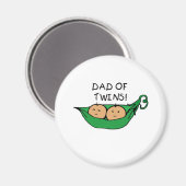 Vater Twin Pod Magnet (Vorderseite/Rückseite)
