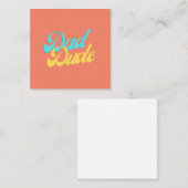 Vater Typ Note Card Mitteilungskarte (Vorne/Hinten)