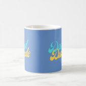 Vater Typ Tasse hellblau Hintergrund (Mittel)