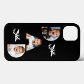 VATER Typografie, Foto Geschenke, schwarz, Minimal Case-Mate iPhone Hülle (Rückseite (Horizontal))