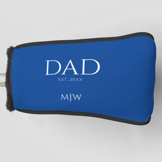 Vater Typografie Golf Headcover (Vorderseite)