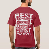 Vater Typografie T-Shirt (Rückseite)