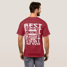 Vater Typografie T-Shirt