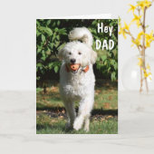 ****VATER**** U MACHEN JEDEN TAG GLÜCKLICHE LIEBE KARTE (Gelbe Blume)