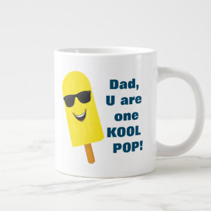 Vater U sind ein Kool-Pop, glücklicher Vatertag Jumbo-Tasse
