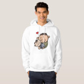 Vater und Baby Hoodie (Vorne ganz)