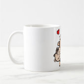 Vater und Baby Kaffeetasse (Links)