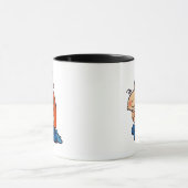 Vater-und Baby-Umarmen Tasse (Zentrum)