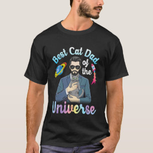 Vater und Chartreux Bester Katzenvater des Univers T-Shirt
