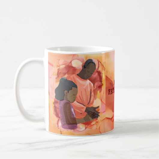 VATER- UND DAUGHTER-BOND-Tasse Kaffeetasse (Links)