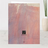 VATER UND DAUGHTER HUG CARD KARTE (Rückseite)