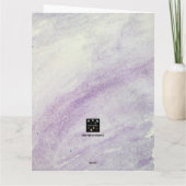 VATER- UND DAUGHTERKARTE KARTE (Rückseite)