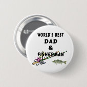 Vater und Fischer Button (Vorne & Hinten)