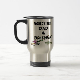 Vater und Fischer Reisebecher