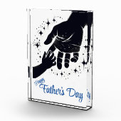 Vater und Kinder Fotoblock (Rechts)