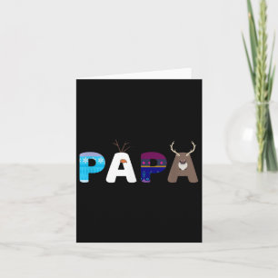 Vater und Mama gefroren Geburtstag Papa Party Schn Karte