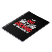Vater und Mechanik Notizblock (Linke Seite)