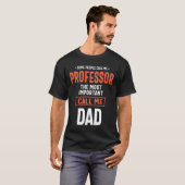 Vater und Professor T-Shirt (Vorne ganz)