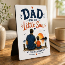 Vater und seine kleine Sonne – Herzliches Geschenk