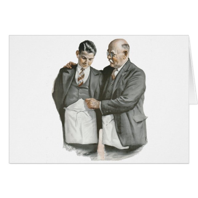 Vater und Sohn (Vorderseite (Horizontal))