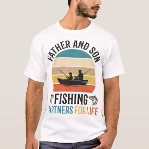 Vater und Sohn Angeln Partner fürs Leben Design_1 T-Shirt