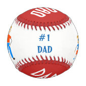 Vater und Sohn Baseball (Vorderseite)