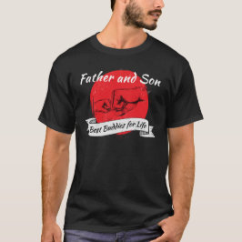 Vater und Sohn - Beste Buddies für lebenslanges Ge T-Shirt